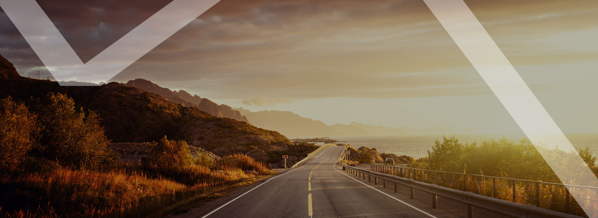 Open road with maxxia ribbon